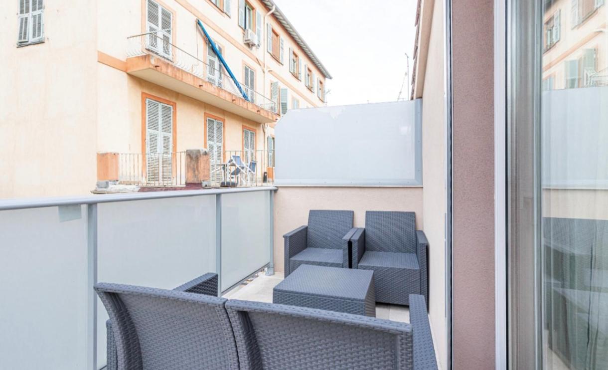 ניס Studio Cozy Avec Terrasse N12 מראה חיצוני תמונה