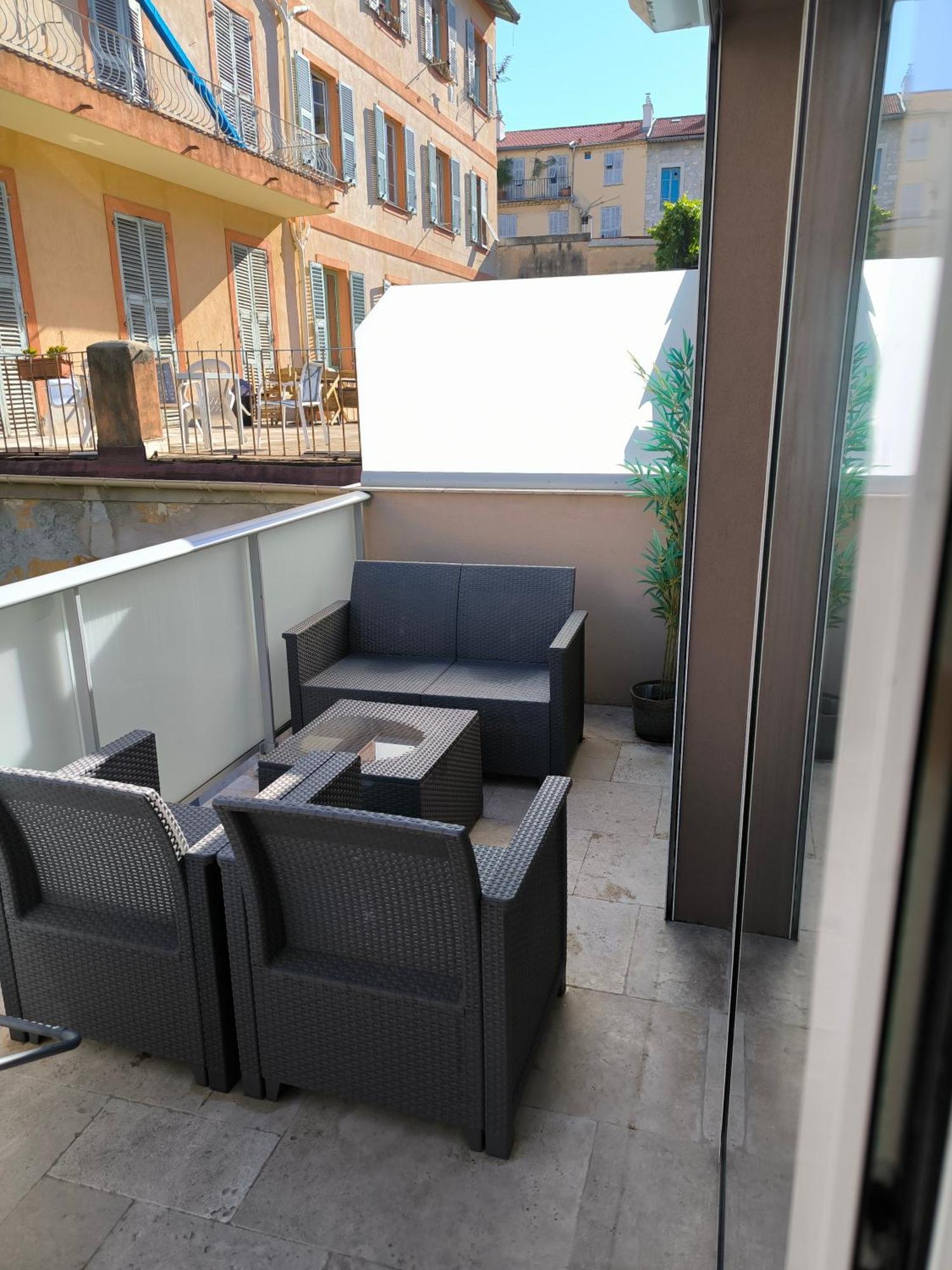 ניס Studio Cozy Avec Terrasse N12 מראה חיצוני תמונה